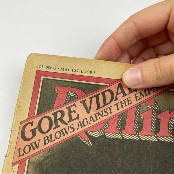 Vintage Rolling Stone Magazine Gore Vidal Saturday Night Live May 15, 1980 - Picture 2 of 5